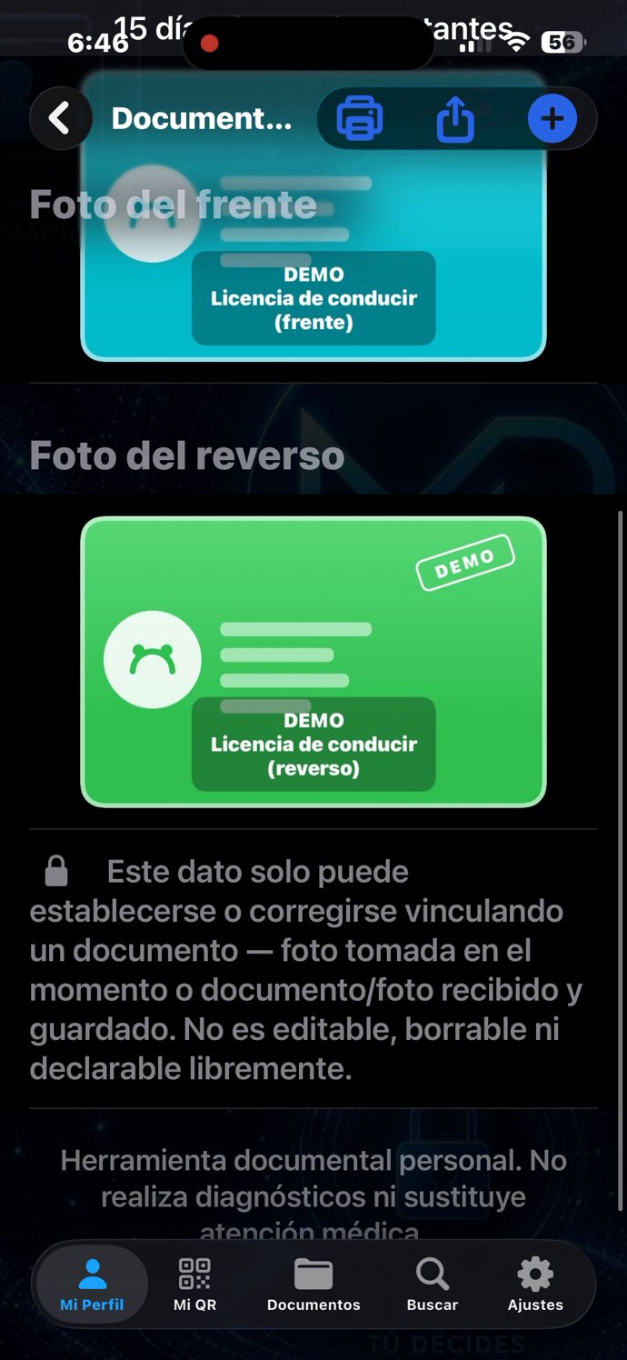Captura del documento