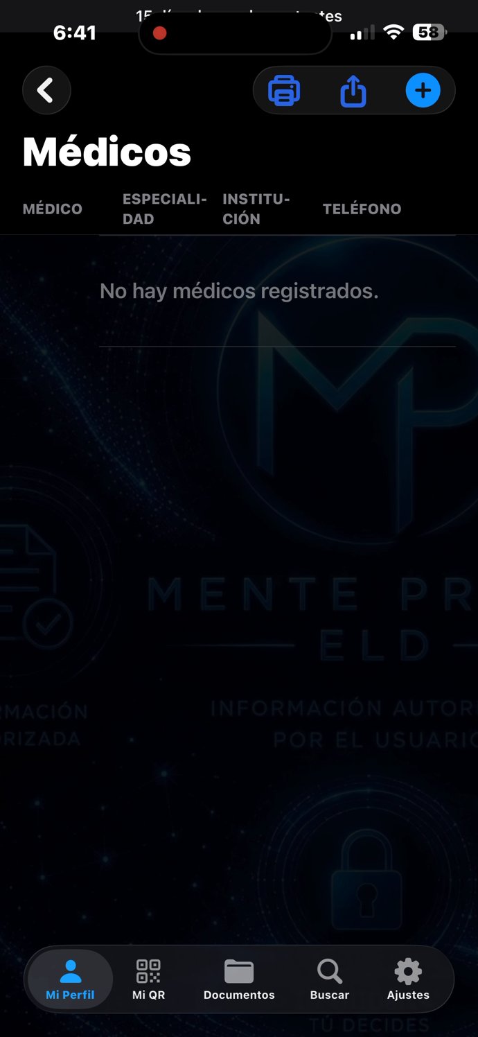Médicos — lista