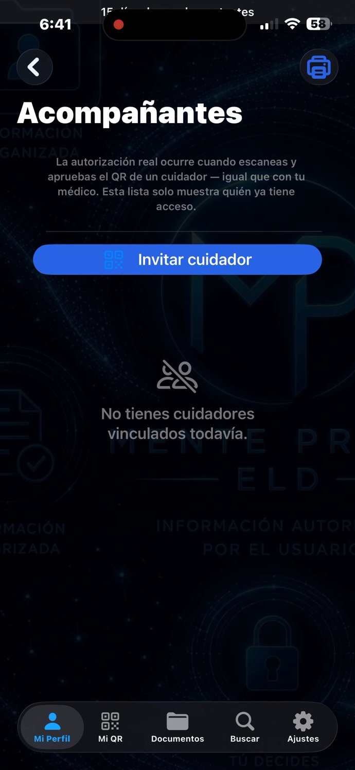 Acompañantes — lista