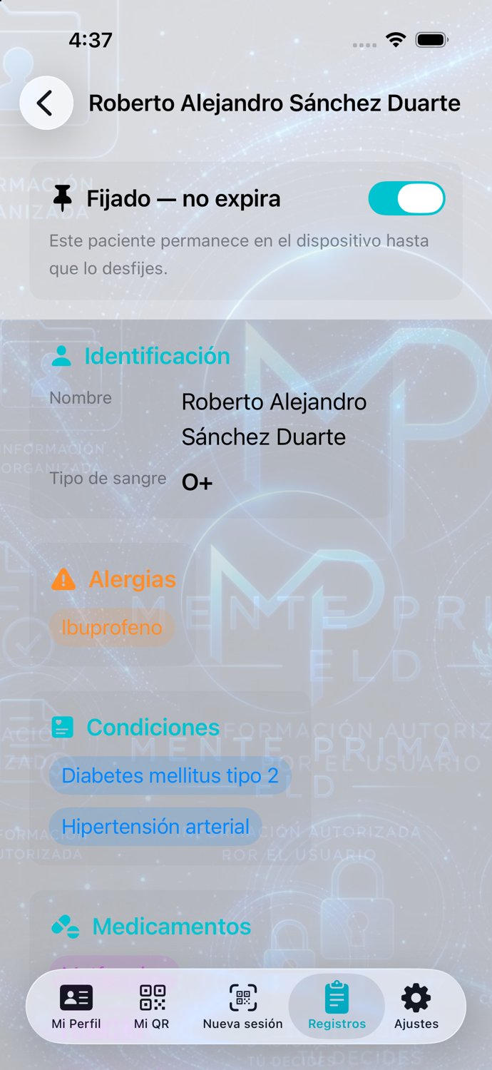 Identificación y opción de fijar
