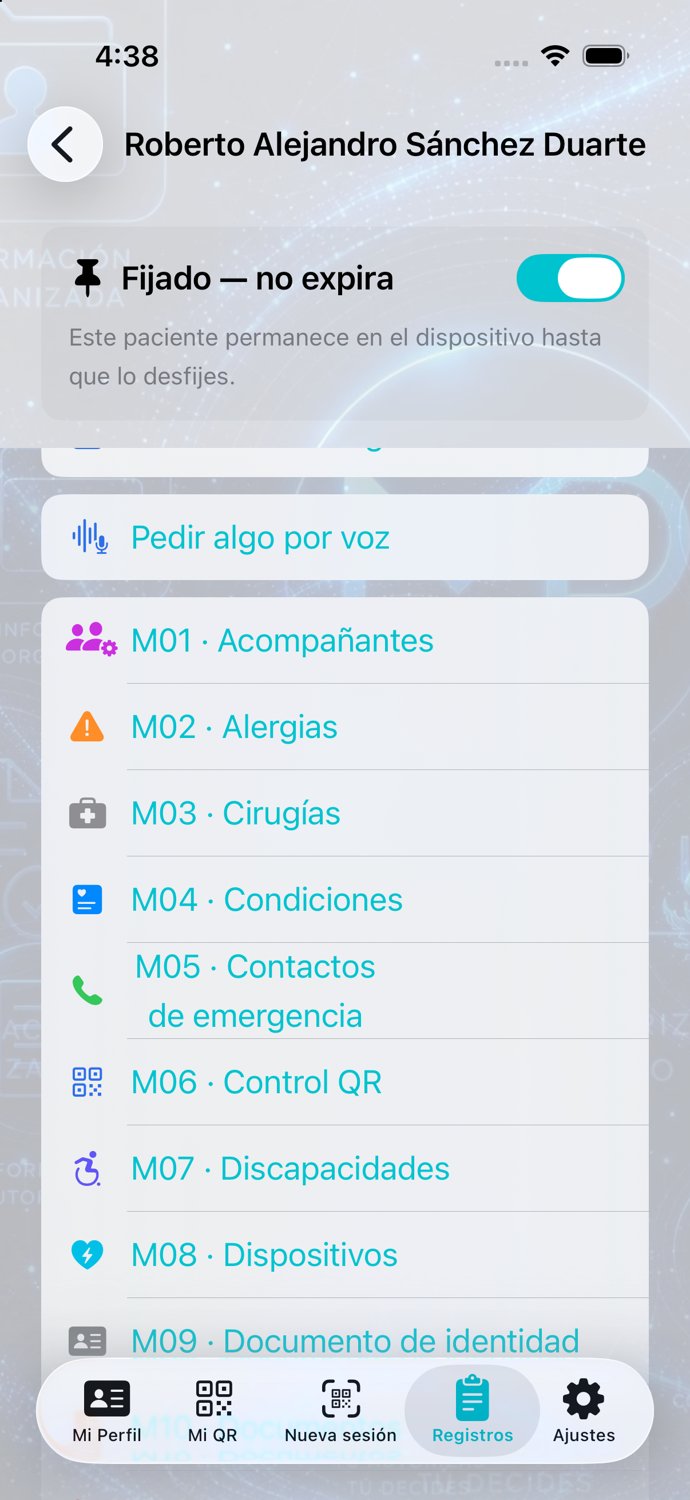Directorio de los 25 módulos — M01 a M09