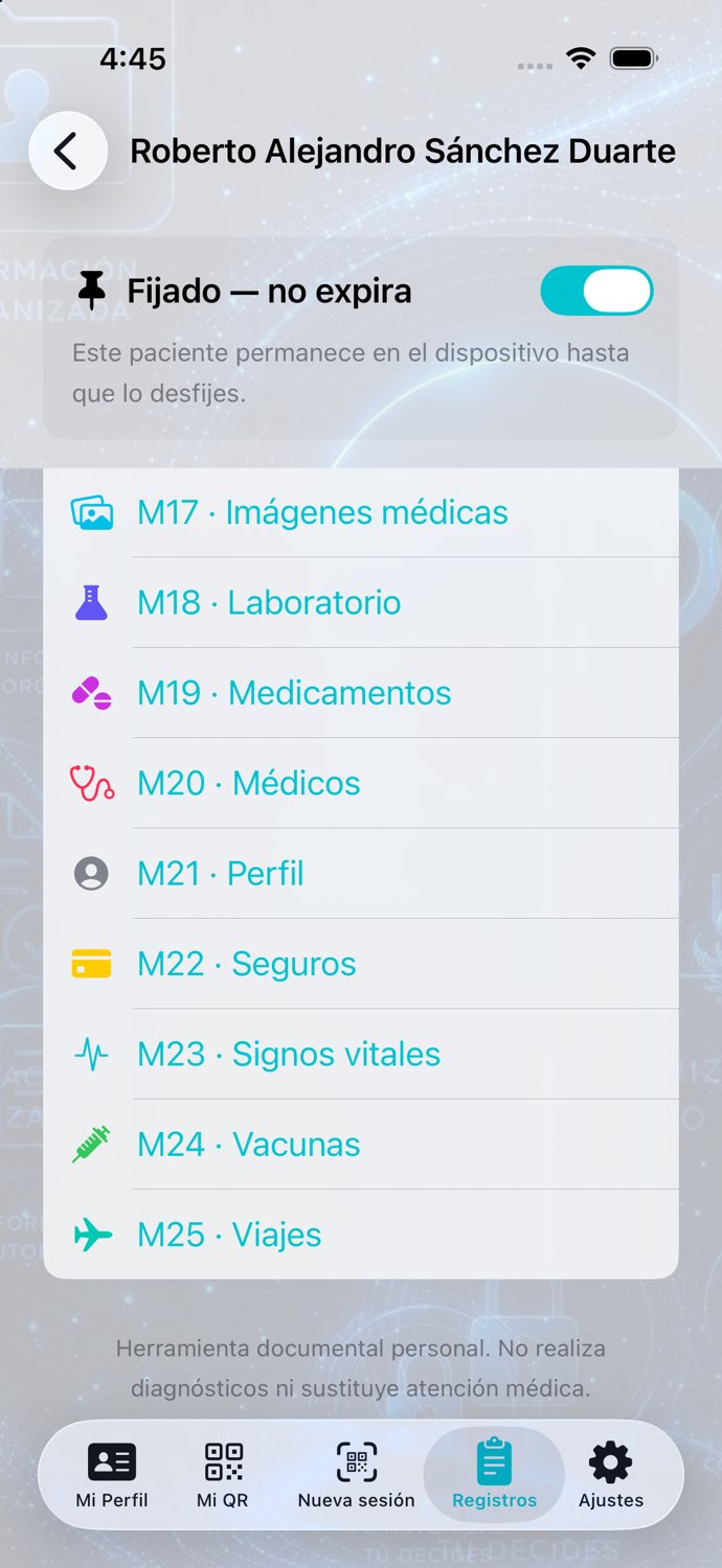 Directorio de los 25 módulos — M17 a M25