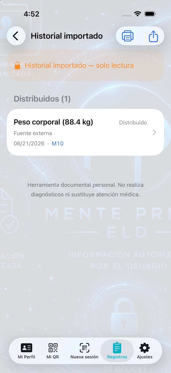 M16 · Historial importado