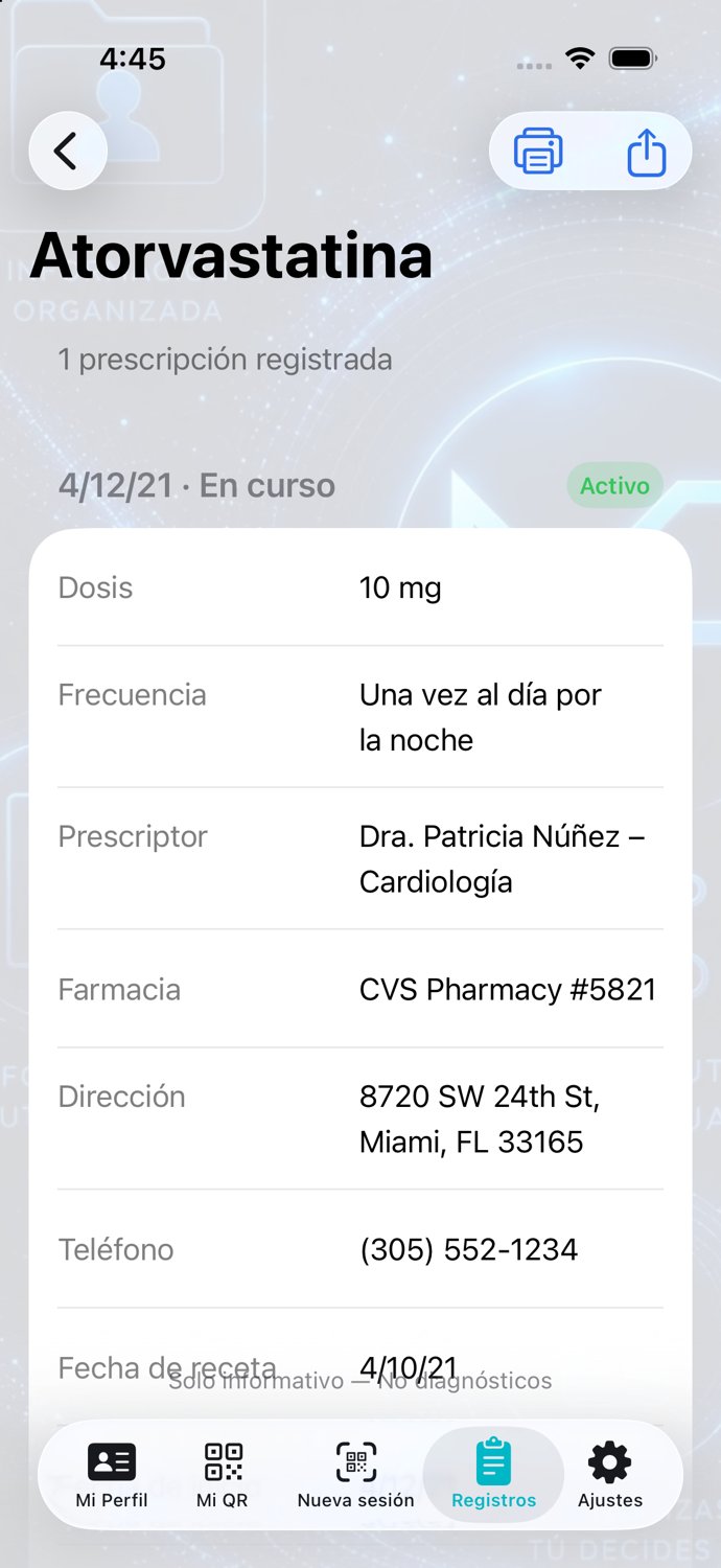 M19 · Medicamentos — receta completa de Atorvastatina